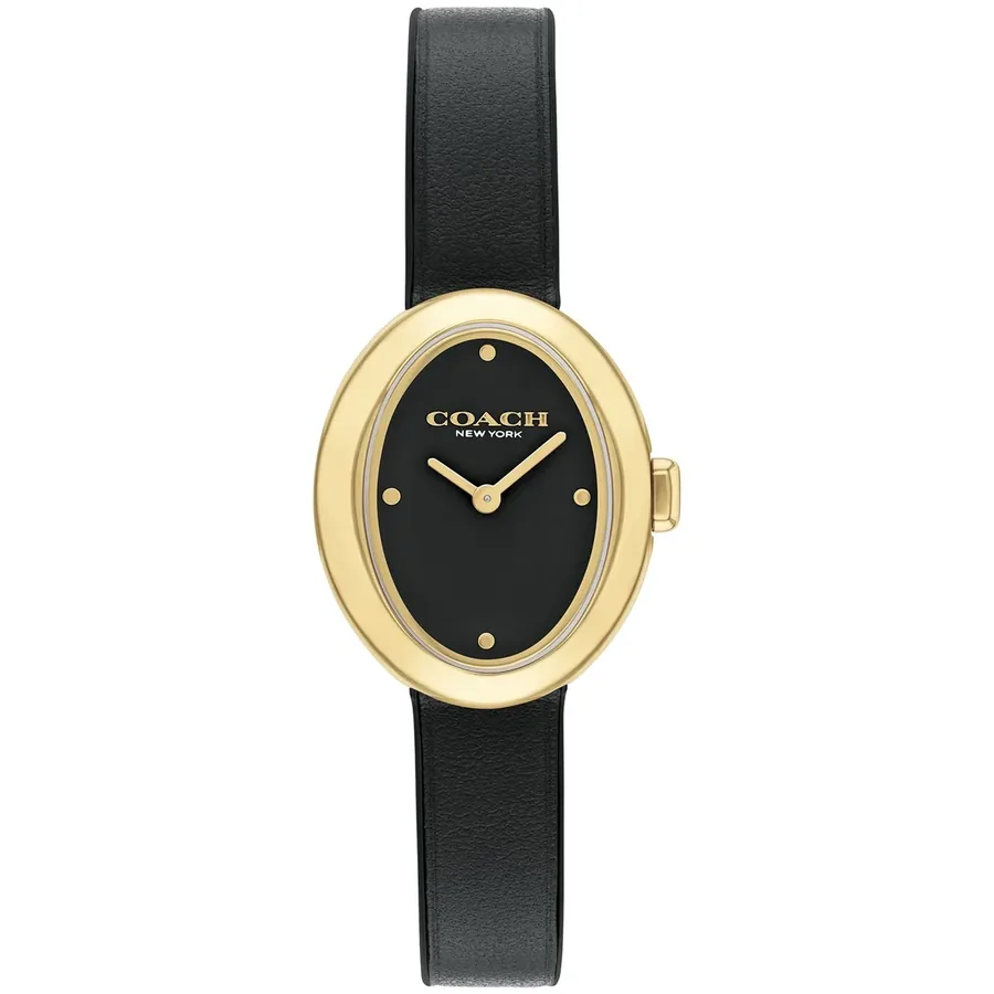 Coach Sammy 22mm Black Dial, front view