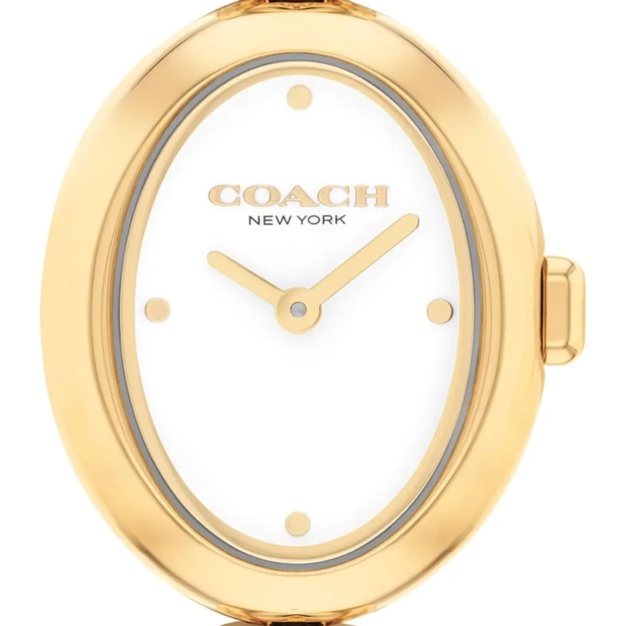 Coach Sammy 22mm White Dial, Gold-Tone Stainless Steel Bracelet, Ref. 14504638, view 3