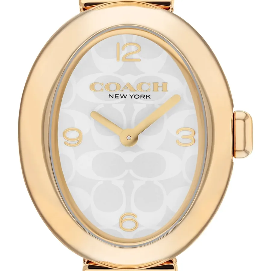 Coach Sammy 22mm White Dial, Gold-Tone Stainless Steel Bracelet, Ref. 14504573, view 3