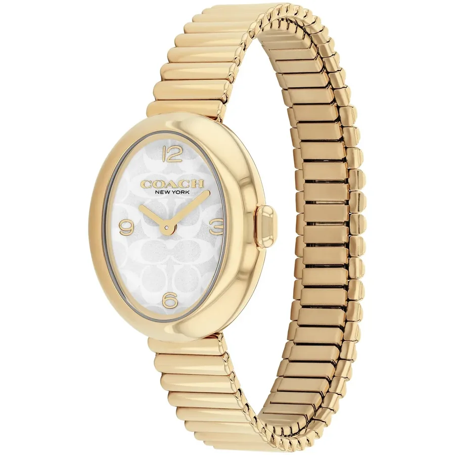 Coach Sammy 22mm White Dial, Gold-Tone Stainless Steel Bracelet, Ref. 14504573, view 4