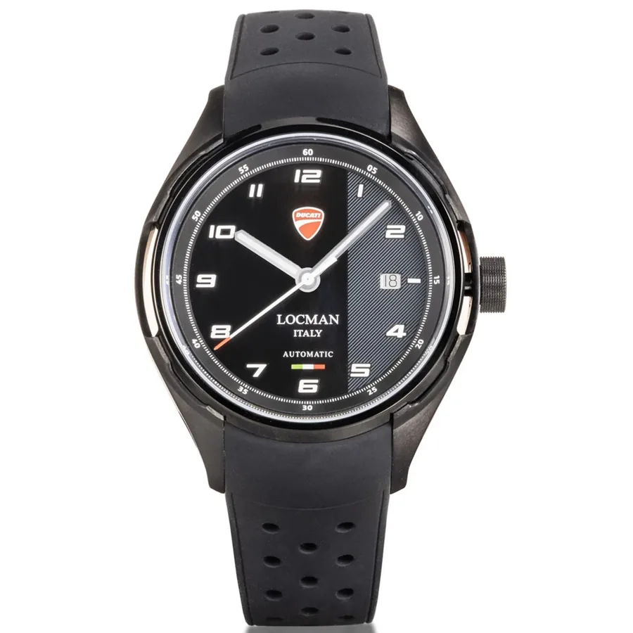 Ducati 42mm Automatic Black Dial, front view