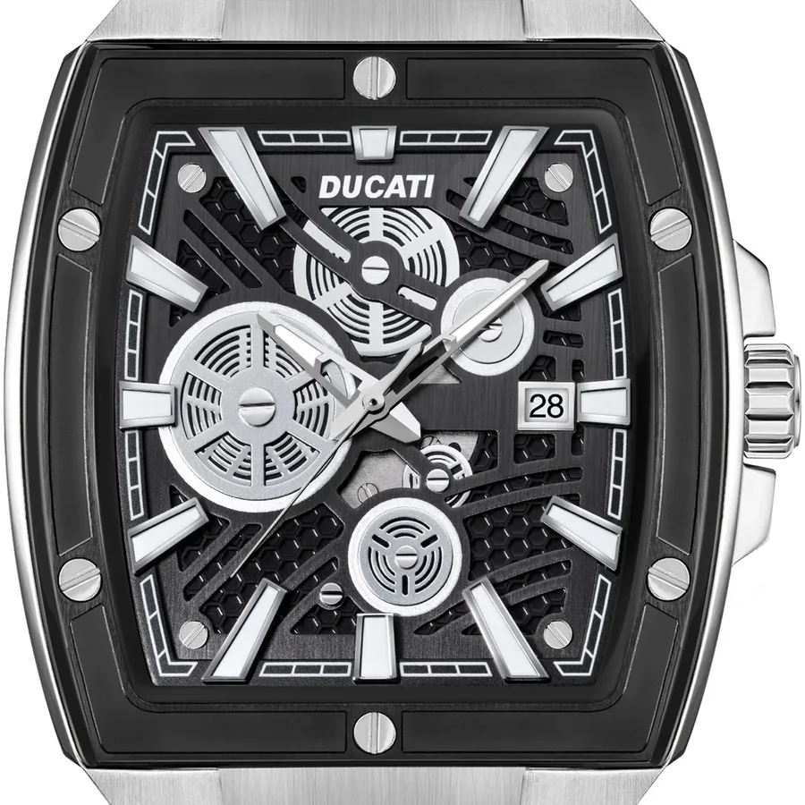 Ducati DT002 40x47mm Black Dial, view 2