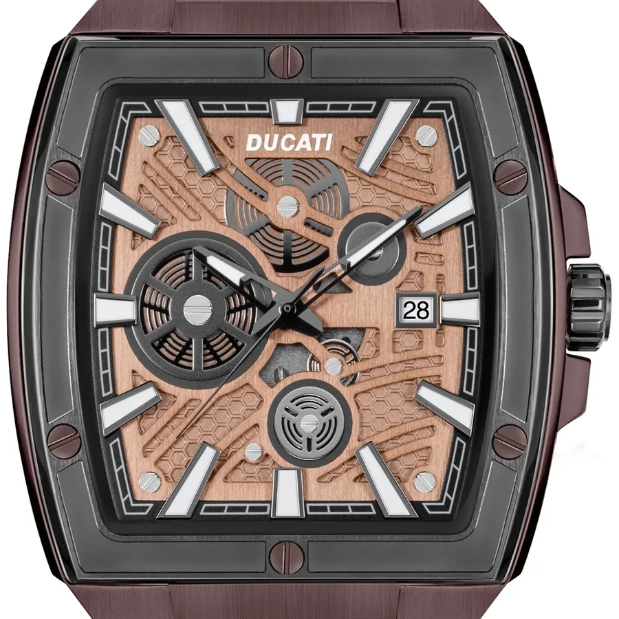 Ducati DT002 40x47mm Brown Dial, view 2