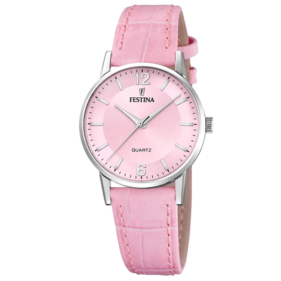 Festina 29mm Pink Dial, front view