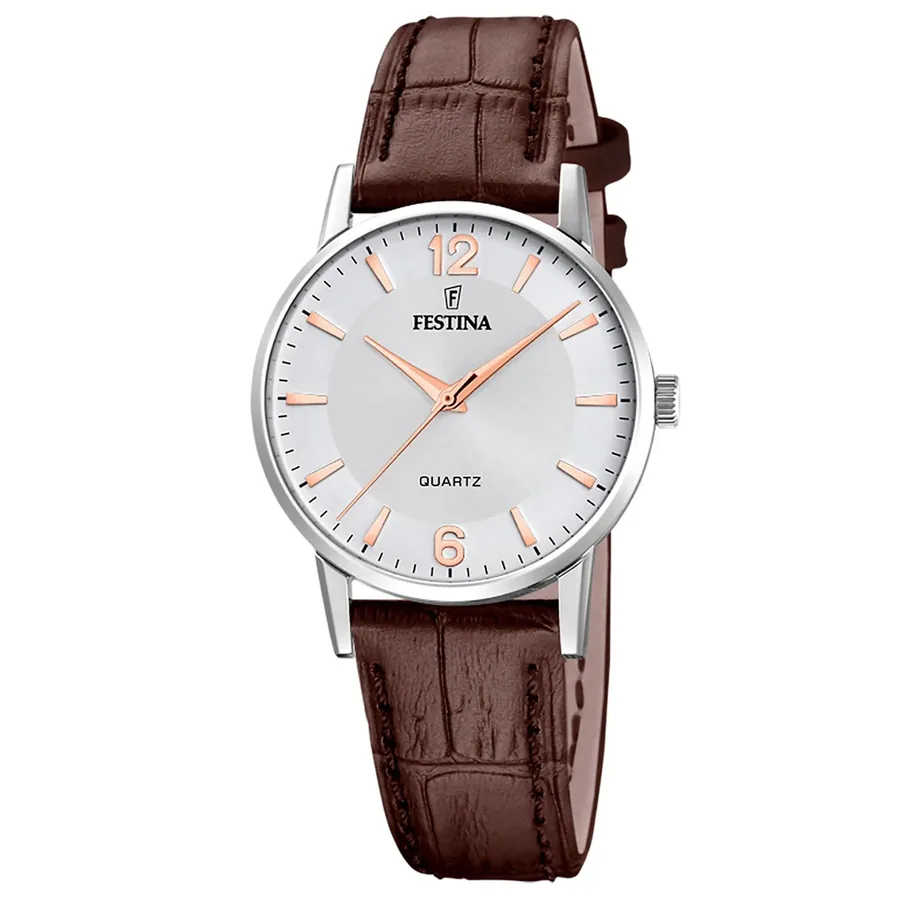 Festina 29mm Silver Dial, front view