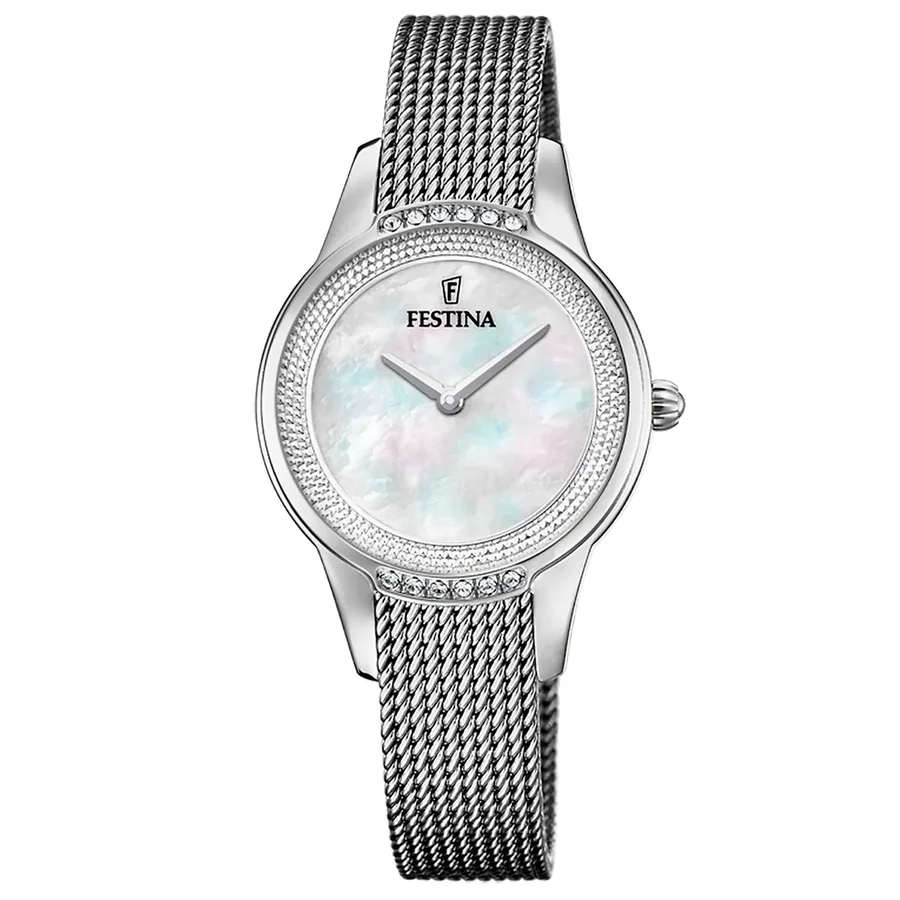 Festina 30mm Beige Dial, front view