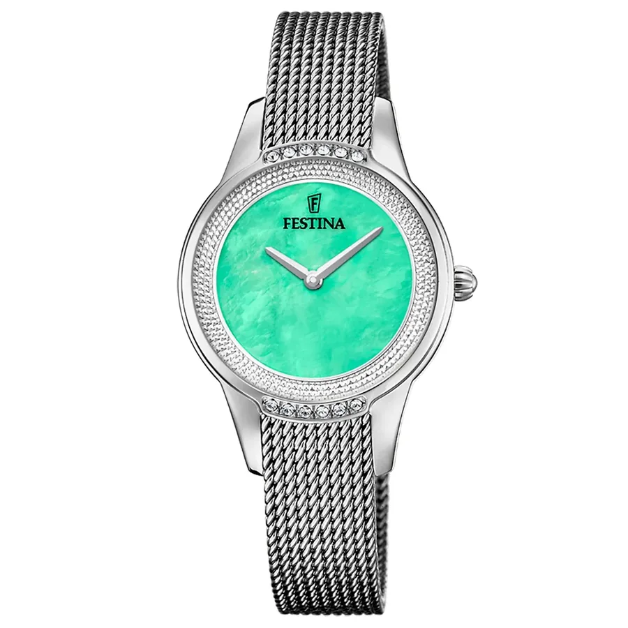 Festina 30mm Green Dial, front view