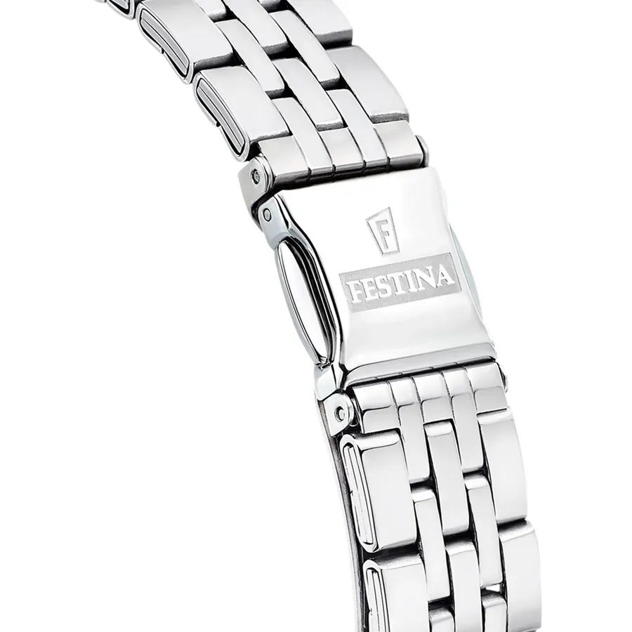 Festina 32.5mm Pink Dial, Silver-Tone Stainless Steel Bracelet, view 3