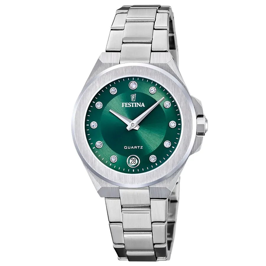Festina 33mm Green Dial, front view