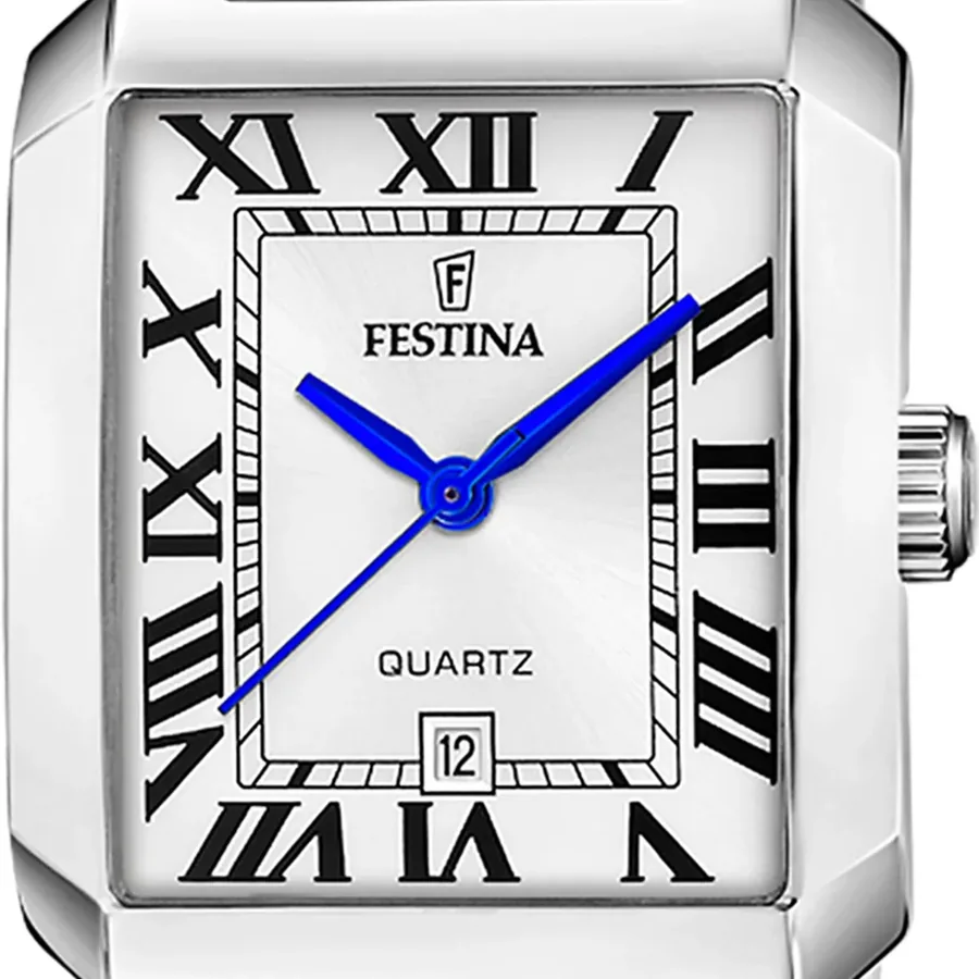 Festina 33mm Silver Dial, Silver-Tone Stainless Steel Bracelet, view 2