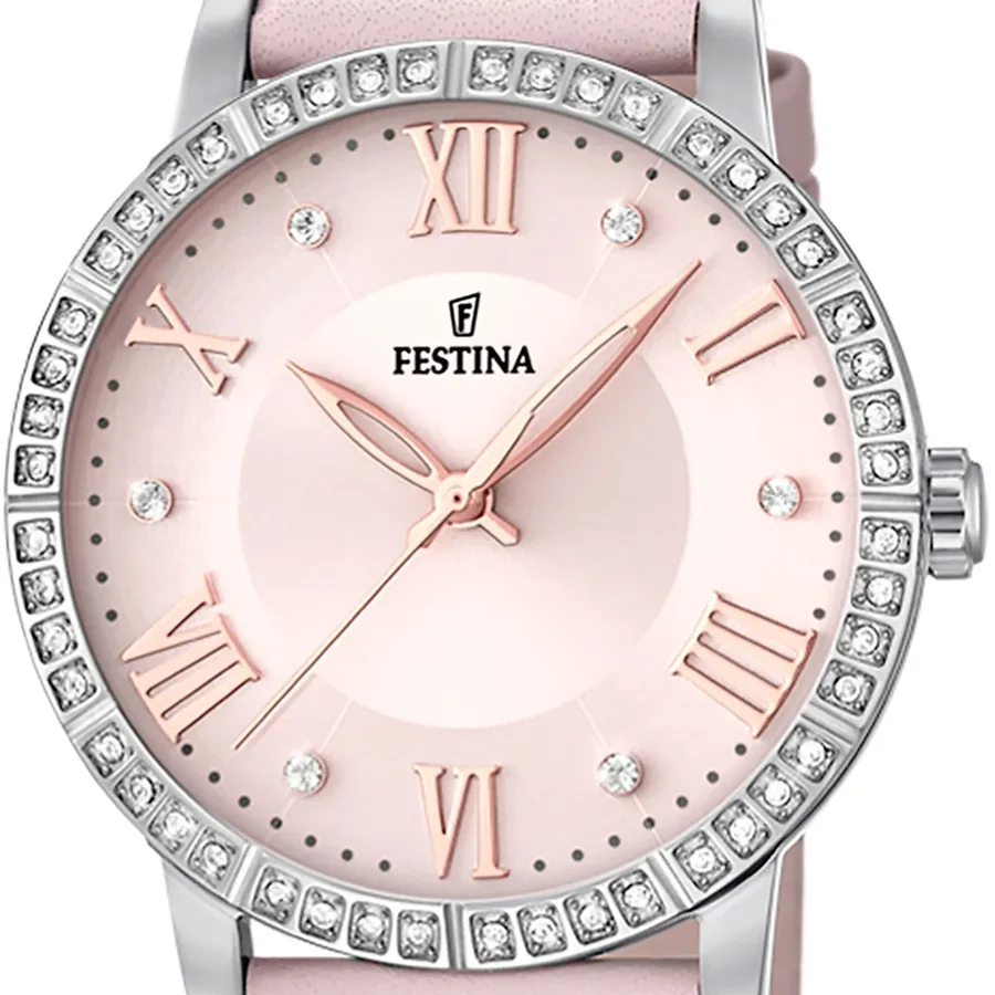 Festina 36.5mm Pink Dial, view 2