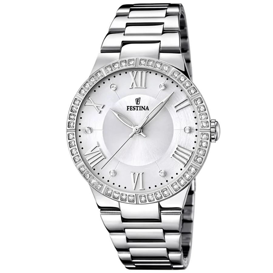 Festina 36.5mm White Dial, front view