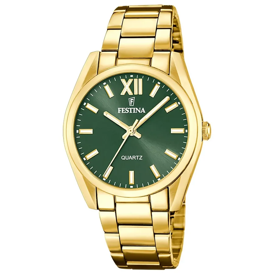 Festina 37mm Green Dial, front view