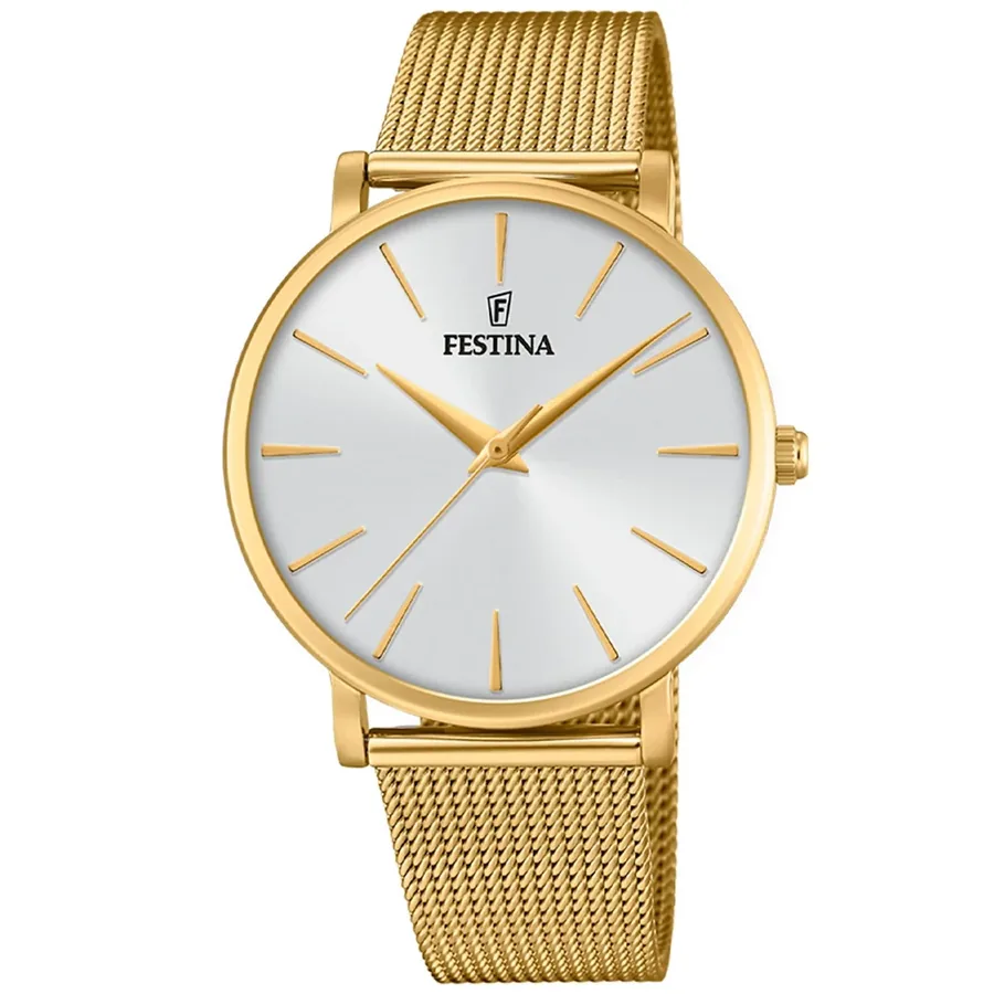 Festina 38mm White Dial, front view