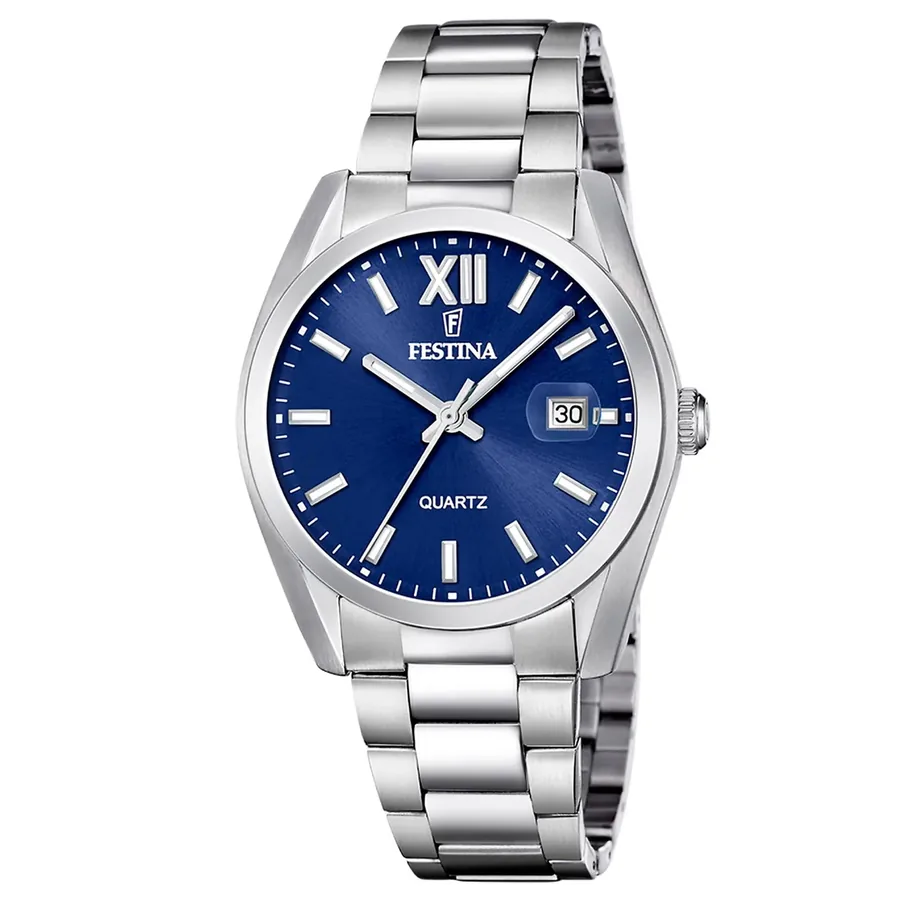 Festina 40mm Blue Dial, front view