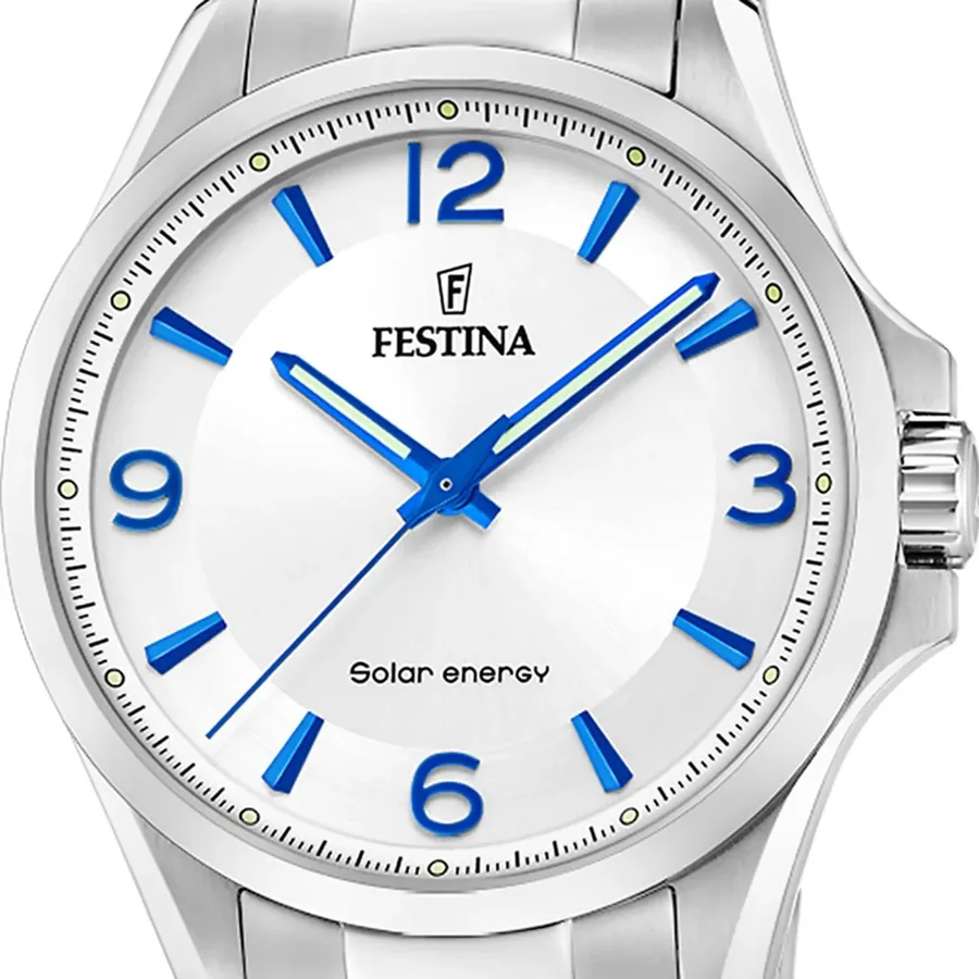 Festina 42mm Automatic Silver Dial, view 2