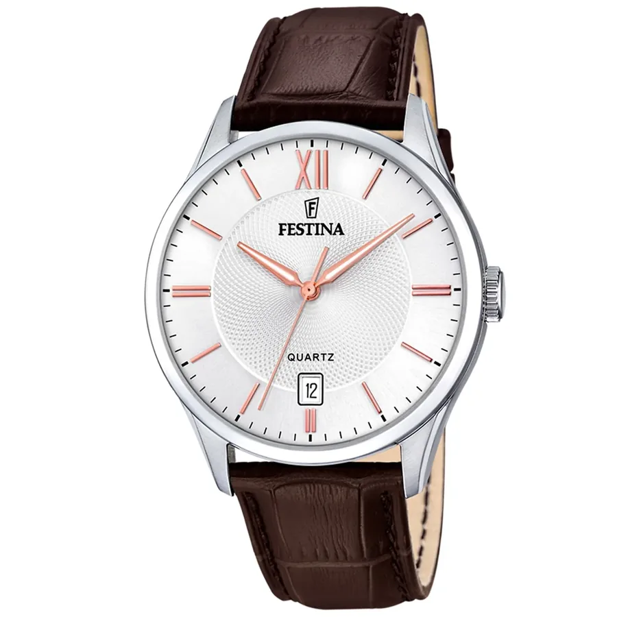 Festina 43mm White Dial, front view