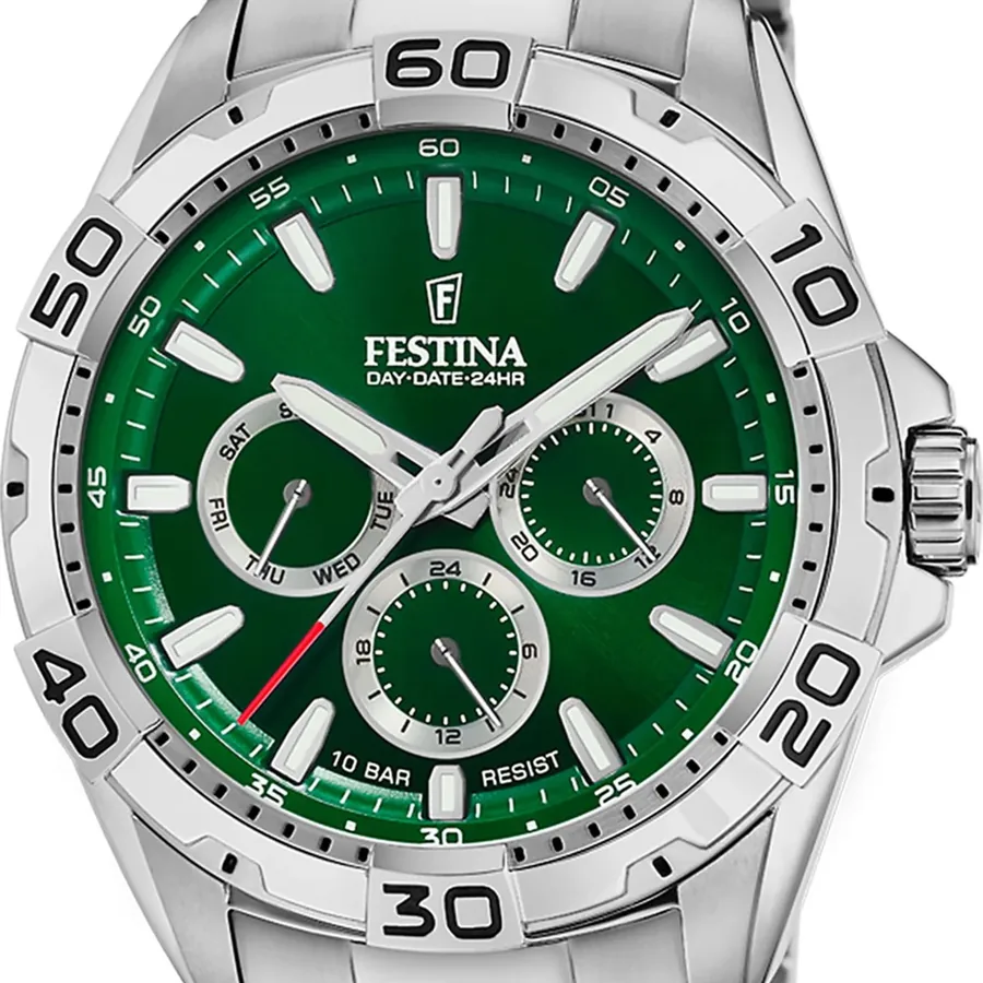 Festina 45mm Green Dial, view 2