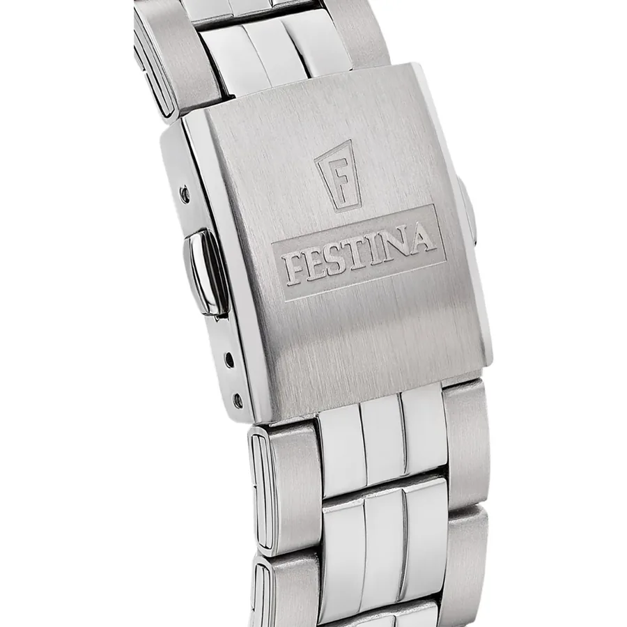 Festina Acero 43mm Black Dial, view 3