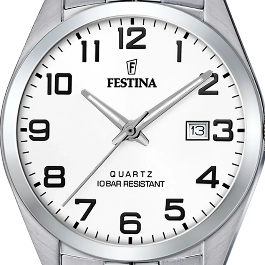 Festina Acero Clasico White Dial, view 2