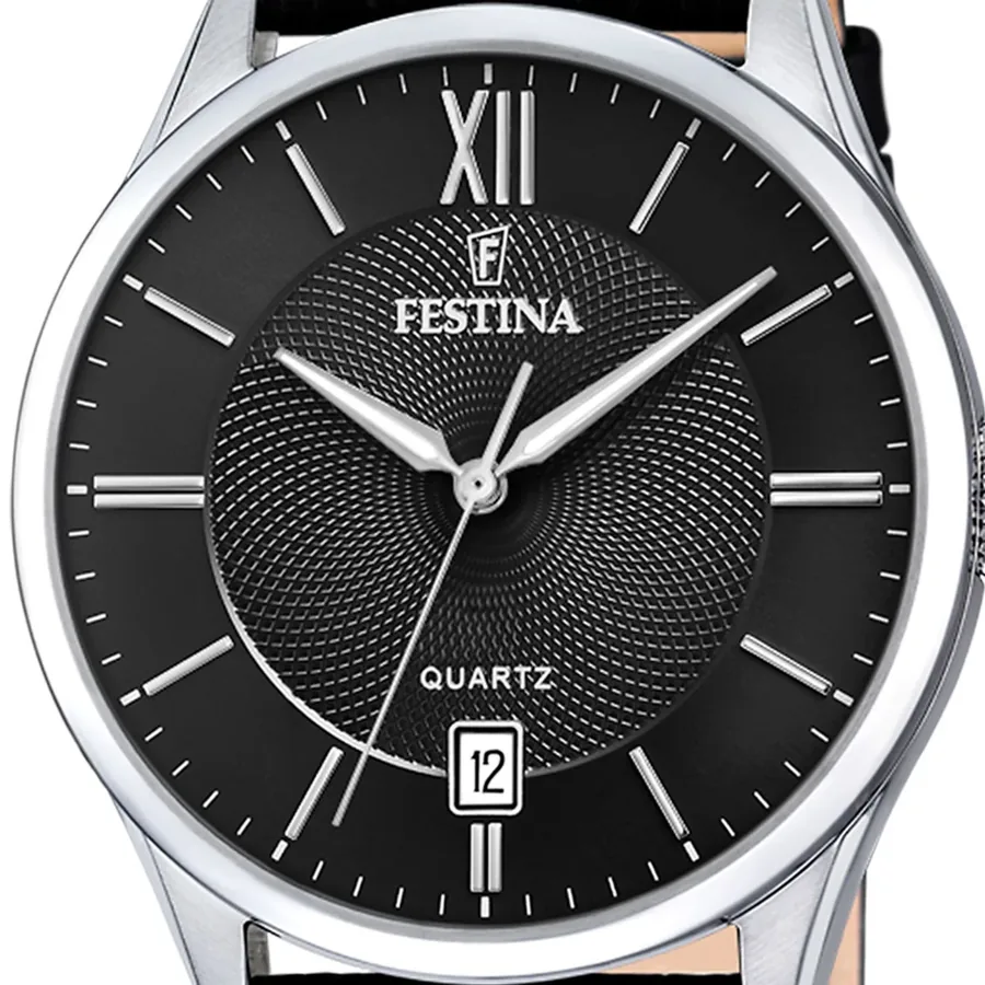 Festina Hacer 43mm Black Dial, view 2