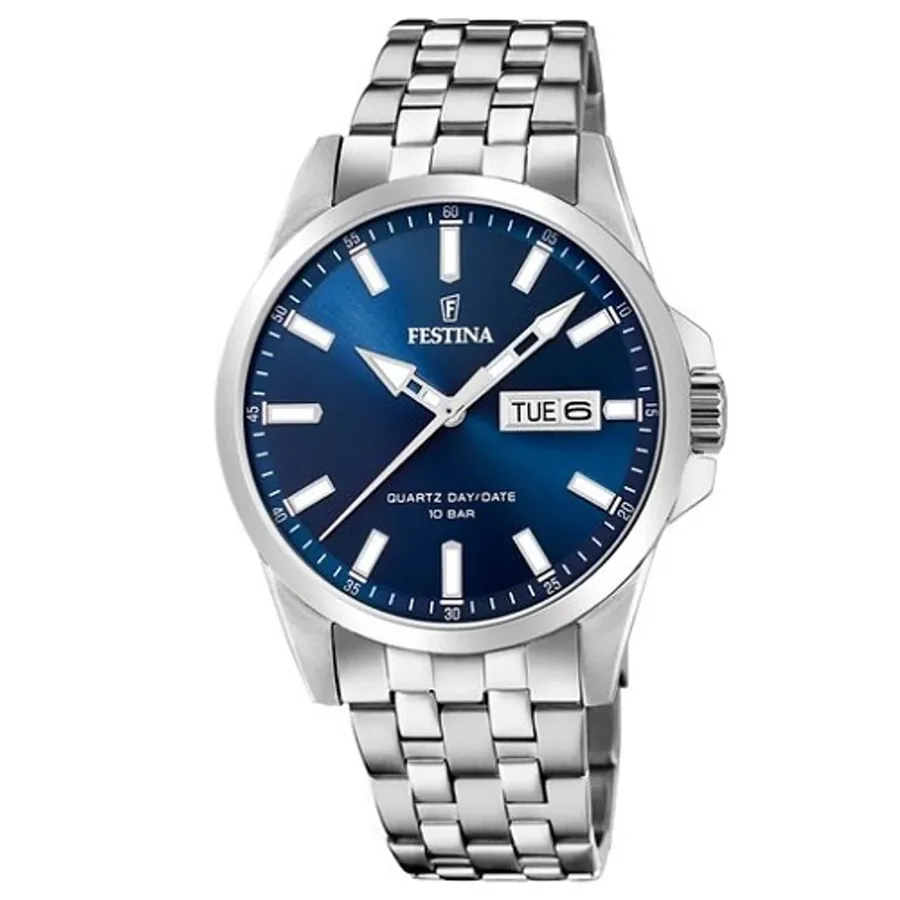Festina Retro 41mm Watch, front view