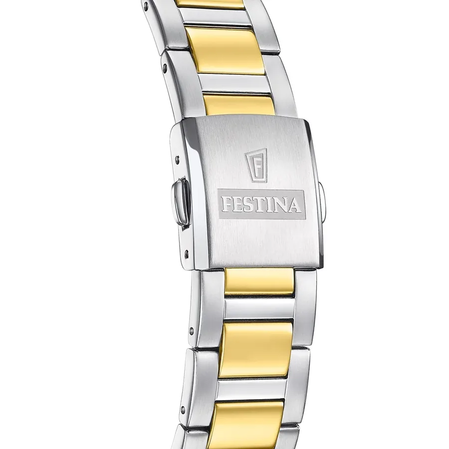 Festina Solar Energy 41.5mm Gold Dial, view 3