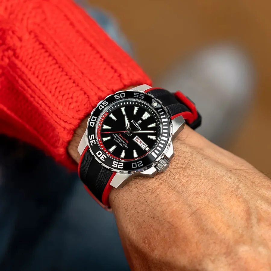 Festina The Originals 45mm Black Dial, view 2