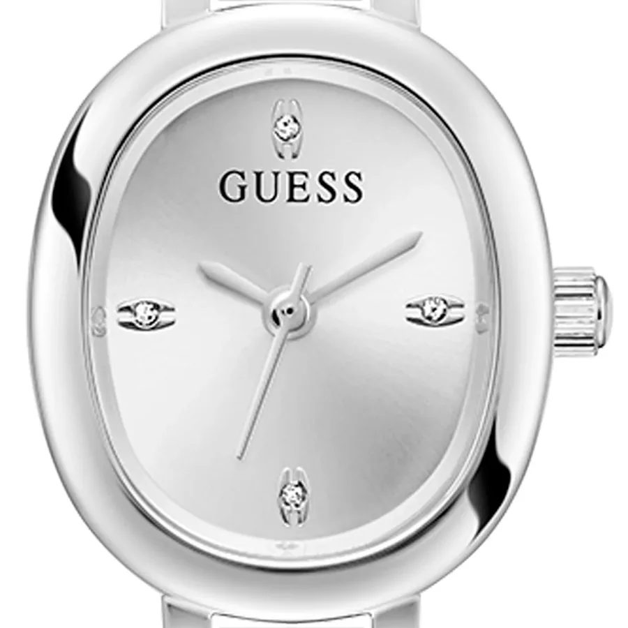 Guess 21mm Silver Dial, view 3