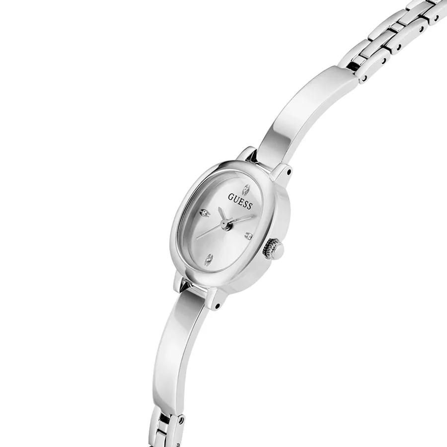 Guess 21mm Silver Dial, view 5