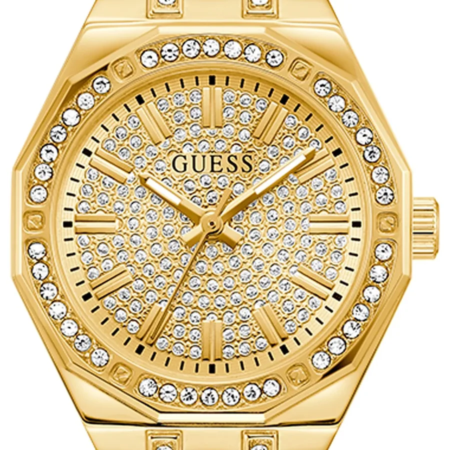 Guess 25mm Champagne Dial, Gold-Tone Stainless Steel Bracelet, Ref. GW0931L2, view 6