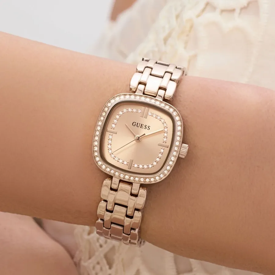 Guess 25mm Rose Gold Dial, Rose Gold-Tone Stainless Steel Bracelet, Ref. GW1018L4, view 2