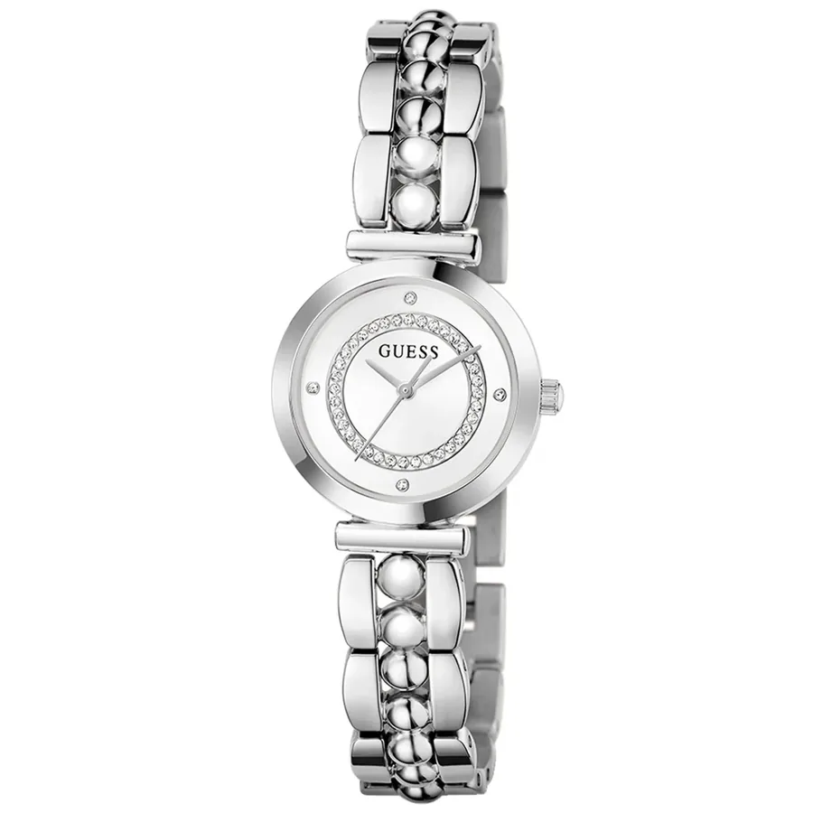 Guess 26mm Silver Dial, Silver-Tone Stainless Steel Bracelet, Ref. GW0994L1, view 6