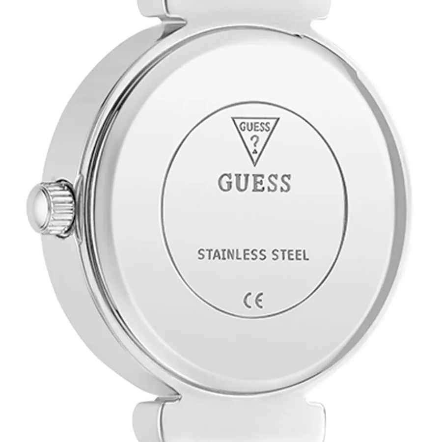 Guess 26mm Silver Dial, Silver-Tone Stainless Steel Bracelet, Ref. GW0994L1, view 8