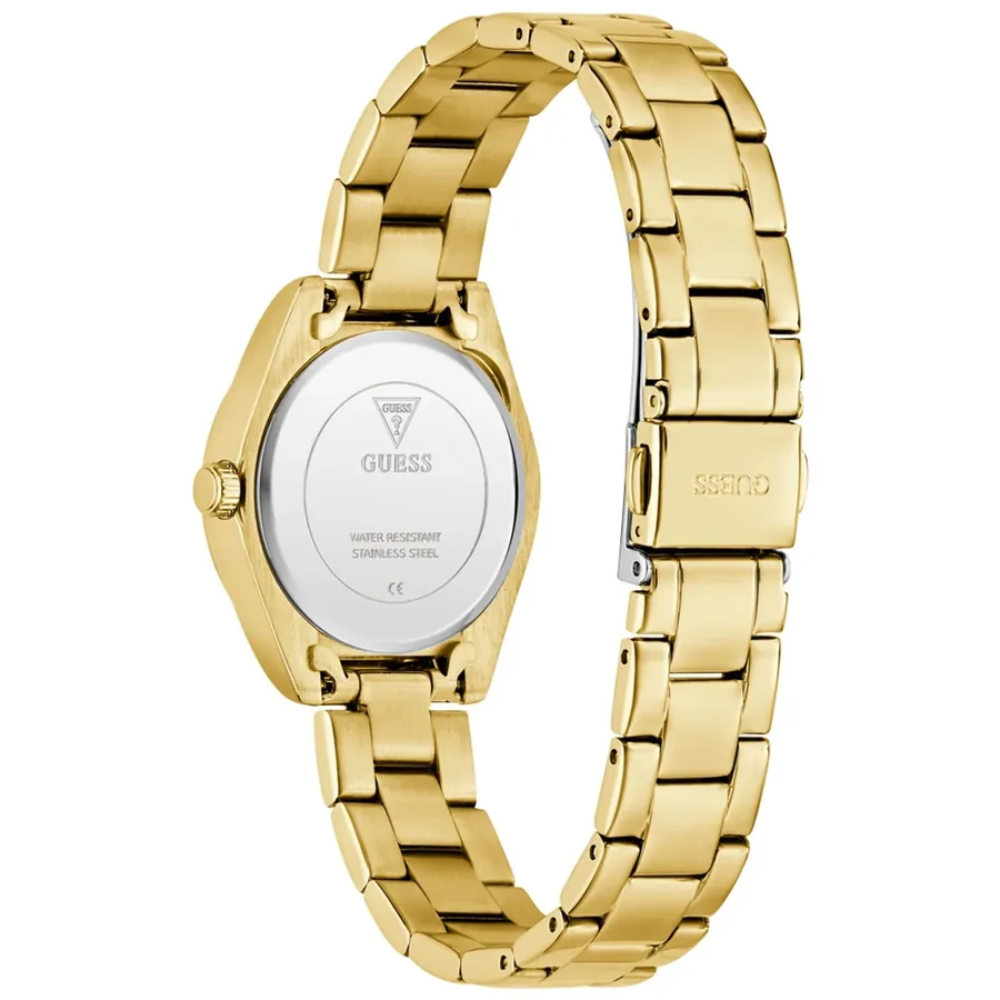 Guess 30mm Green Dial, Gold-Tone Stainless Steel Bracelet, Ref. GW0841L9, view 7