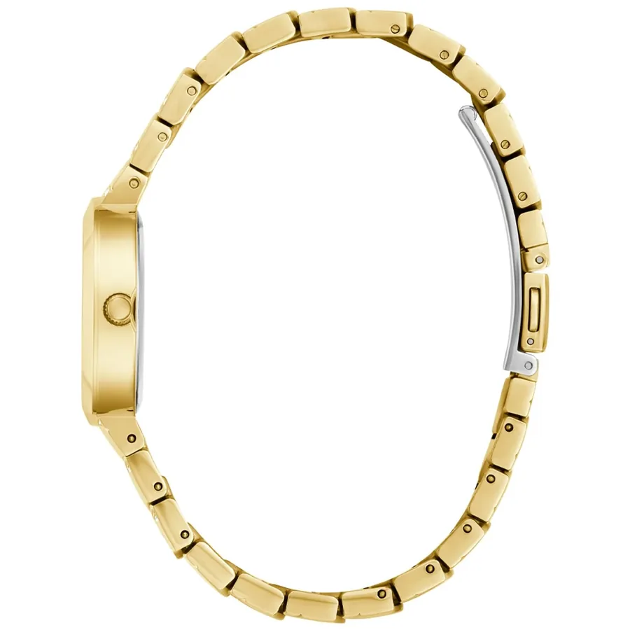 Guess 30mm Green Dial, Gold-Tone Stainless Steel Bracelet, Ref. GW0871L2, view 4