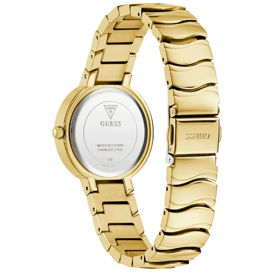 Guess 30mm Green Dial, Gold-Tone Stainless Steel Bracelet, Ref. GW0871L2, view 7