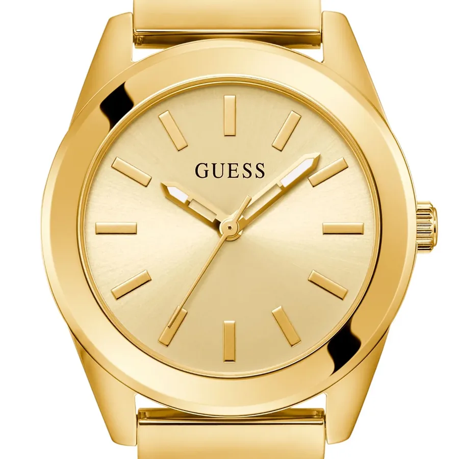 Guess 32mm Champagne Dial, Gold-Tone Stainless Steel Bracelet, view 2
