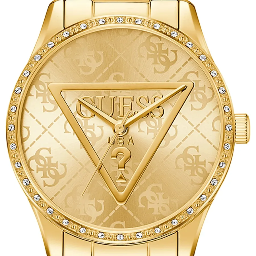 Guess 36mm Gold Dial, Gold-Tone Stainless Steel Bracelet, Ref. GW0987L2, view 3