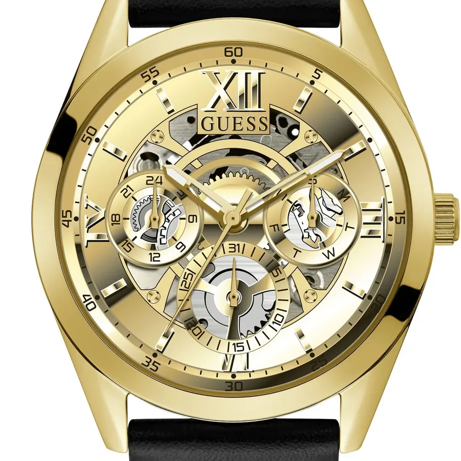Guess 42mm Gold Dial, view 2