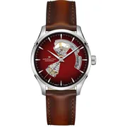 Burgundy, leather strap