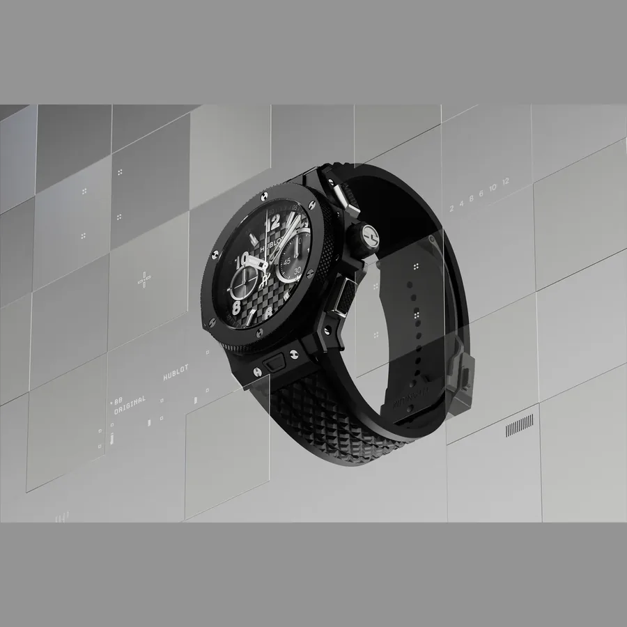 Hublot Big Bang Original Unico 43mm, Black Magic, ceramic, view 5