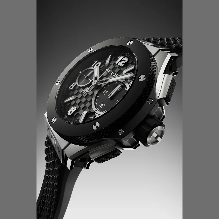 Hublot Big Bang Original Unico 43mm, Titanium, ceramic bezel, view 3