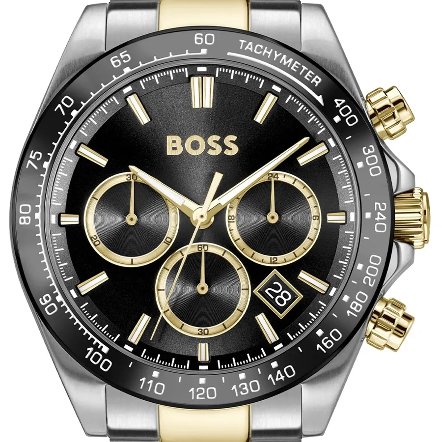 Hugo Boss 43mm Chronograph Black Dial, view 2