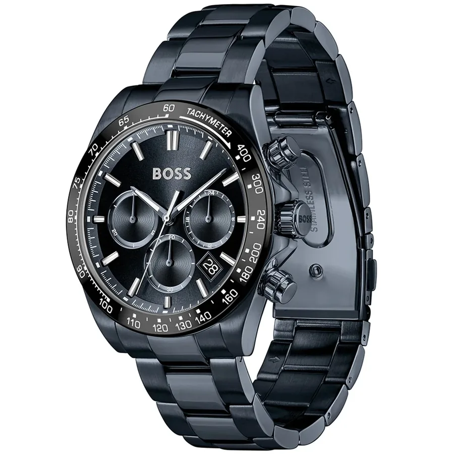 Hugo Boss 43mm Chronograph Blue Dial, view 3