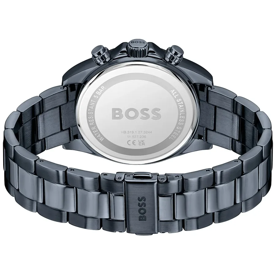 Hugo Boss 43mm Chronograph Blue Dial, view 4