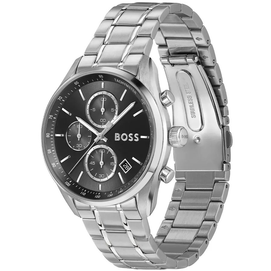 Hugo Boss Grand Prix 40 40mm Chronograph Black Dial, view 3