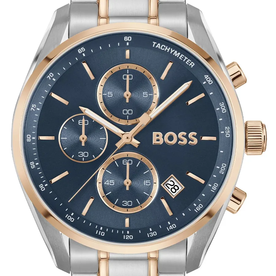 Hugo Boss Grand Prix 40 40mm Chronograph Blue Dial, view 2