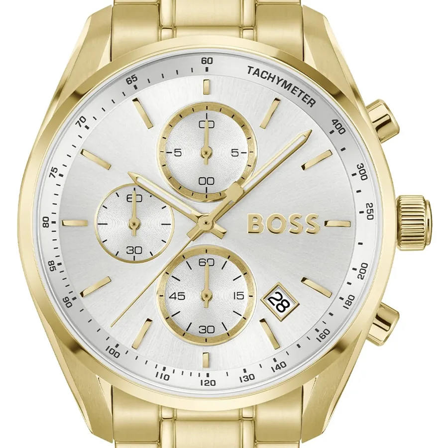 Hugo Boss Grand Prix 40 40mm Chronograph White Dial, view 2