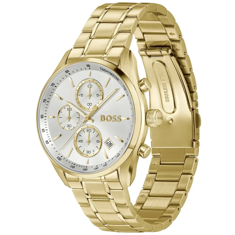 Hugo Boss Grand Prix 40 40mm Chronograph White Dial, view 3